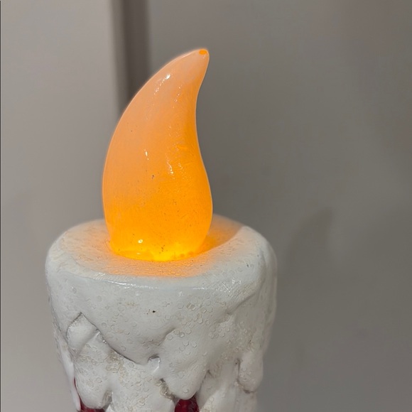 Festive Elf Candle Holder with Red Candle - Picture 10 of 11
